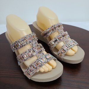 Yellow Box 9 Wedge Sandal Slip On Shoes Open Toe